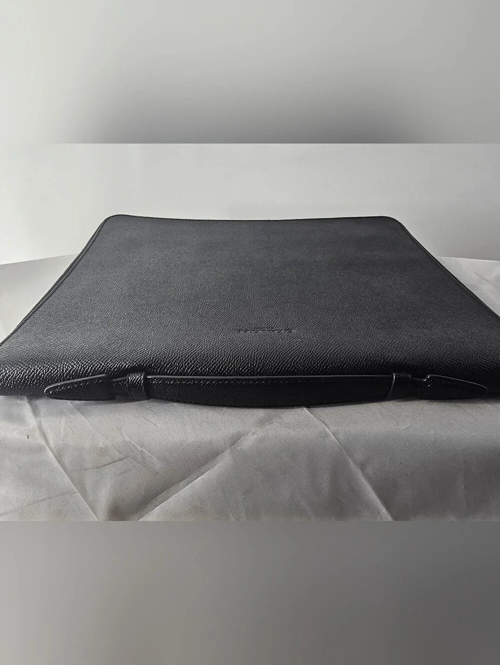Coach Black Leather Buisness Portfolio